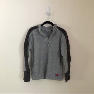 nike team fleece quarter zip